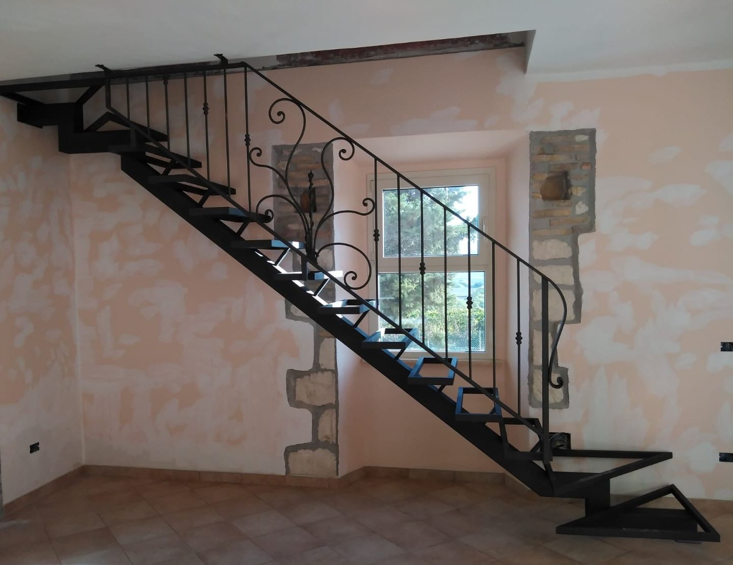 scale in ferro a Tarquinia