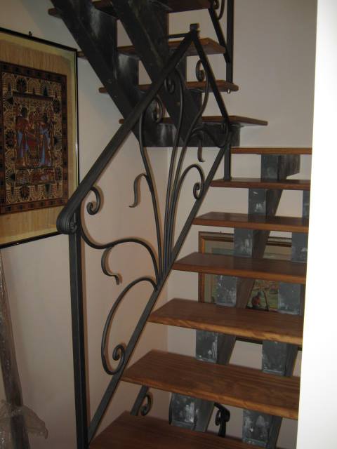 ringhiera in ferro a Tarquinia