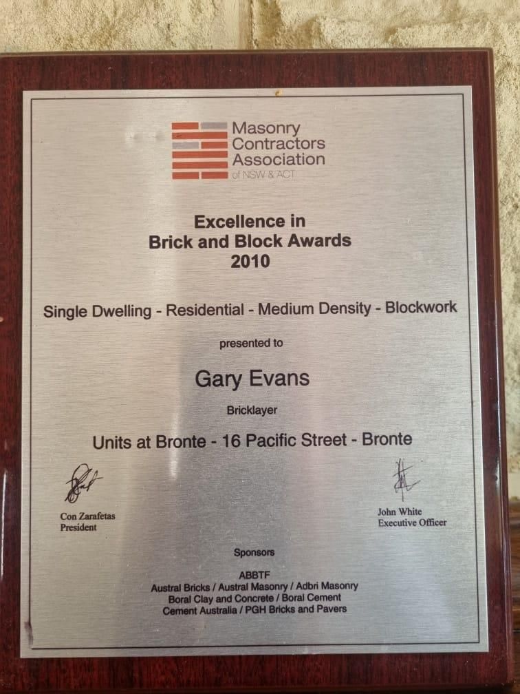 Brick Retaining Wall Hornsby NSW