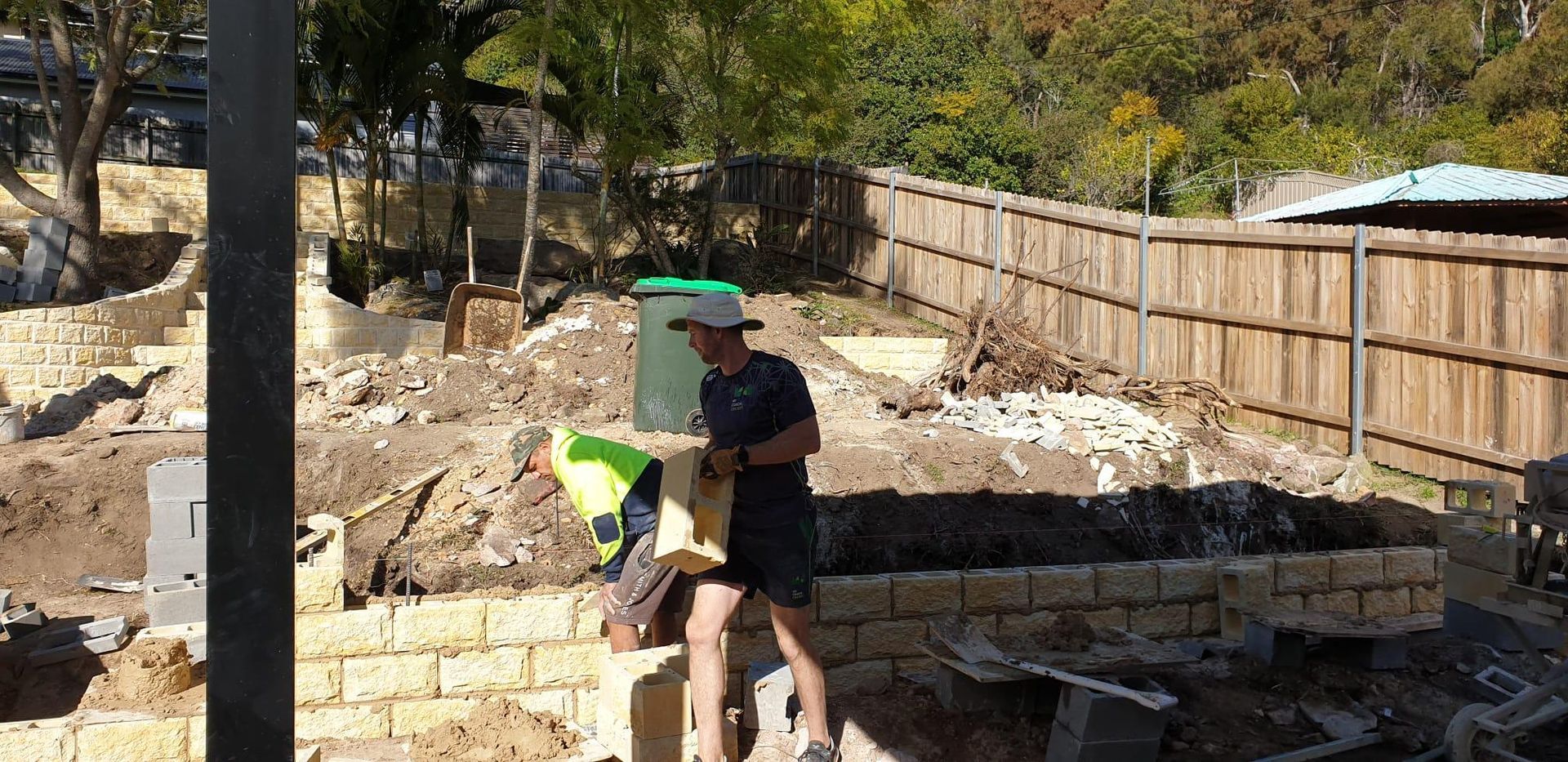 Brick Retaining Wall Services Hornsby NSW