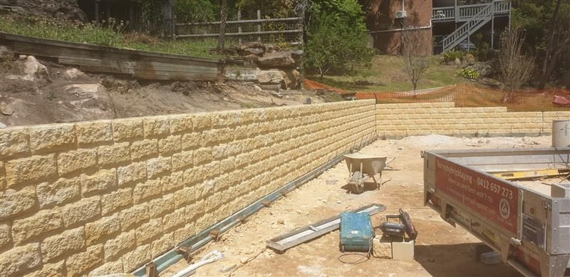 Retaining Wall Construction Hornsby NSW
