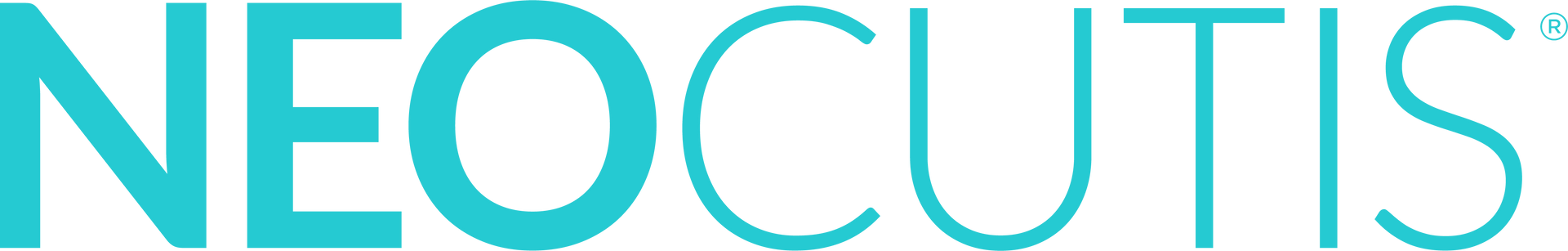The word neocutis is written in blue on a white background.