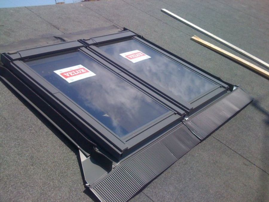 lucernario sul tetto