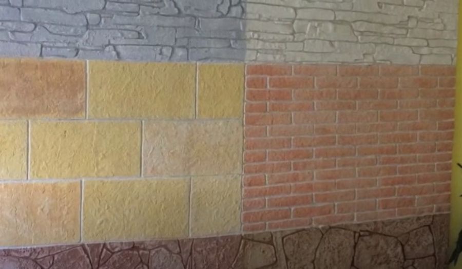 vari tipi di rivestimenti stampati