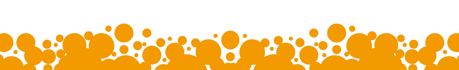 A row of orange flames on a white background.