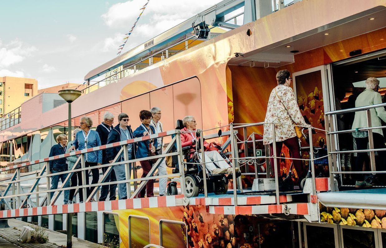 Beeld van de Zonnebloem, een  maatschappelijke organisatie, een sector waarvoor Plan X Events evenementen en projecten organiseert die verbinden en inspireren.