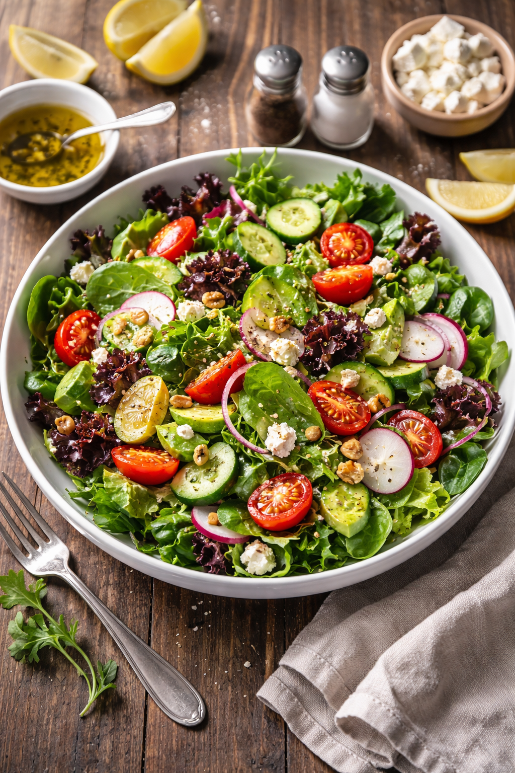 Sorbetto giallo in un bicchiere, panino brioche su un piatto, su un tavolo.