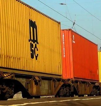 Schienengüterverkehr - Container
