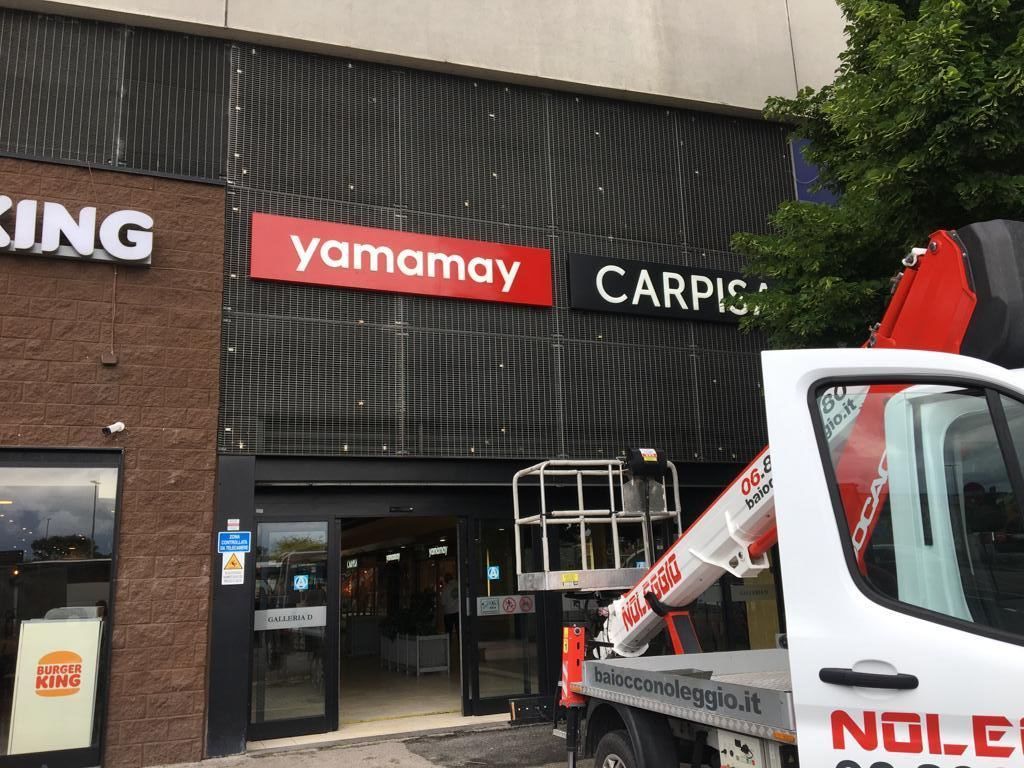 insegne luminose a box