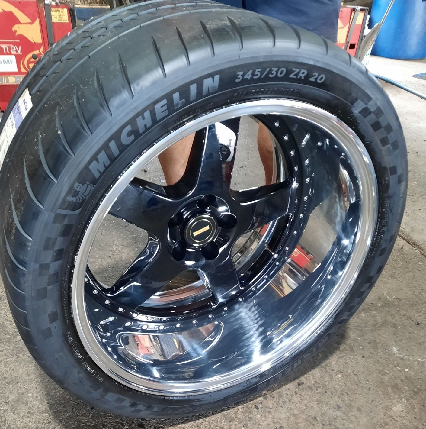 A Close Up Of A Tire And Rim On A Truck — Clarence Valley Tyre Centre in South Grafton, NSW