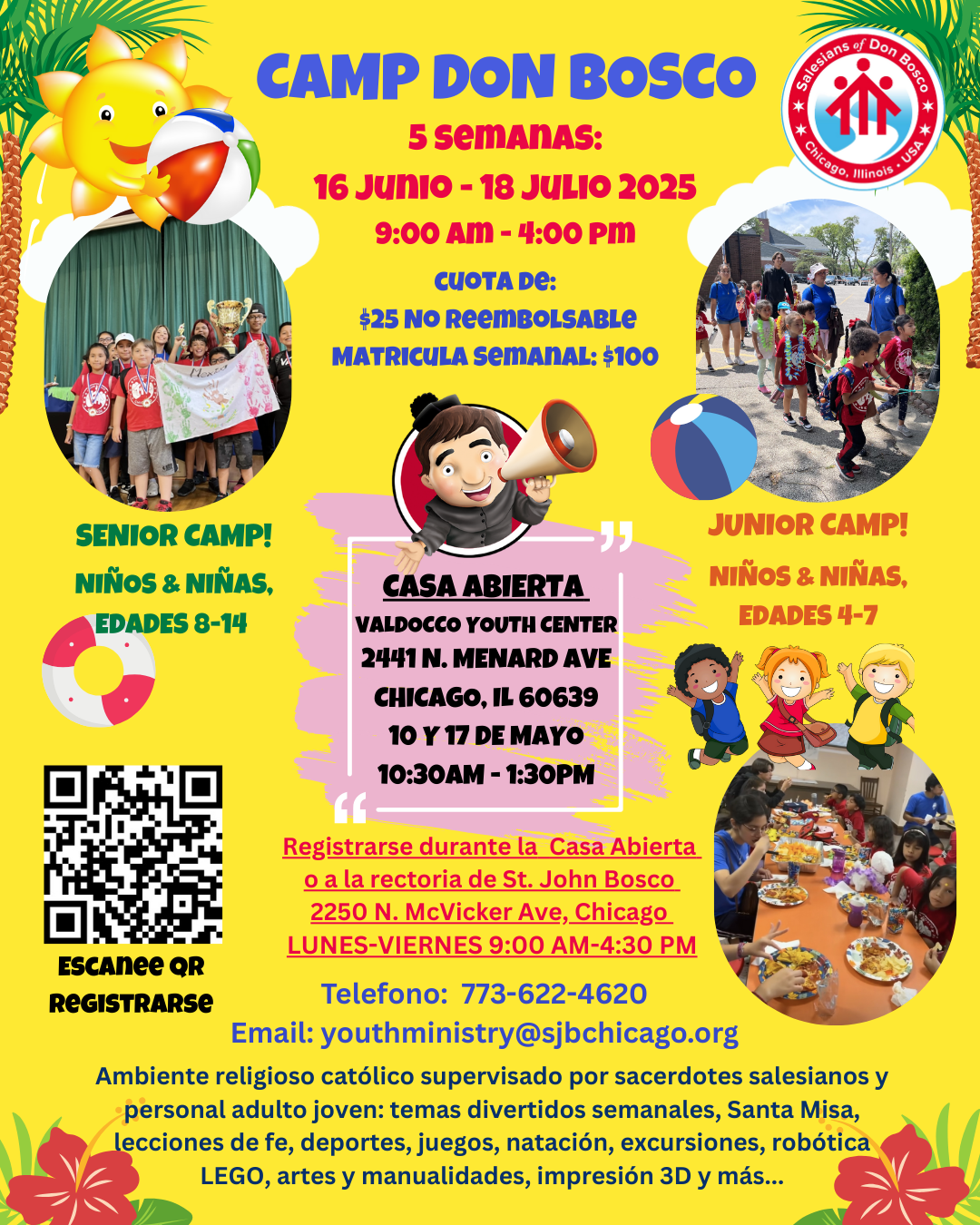 Haga clic para registrarse en el campamento!
