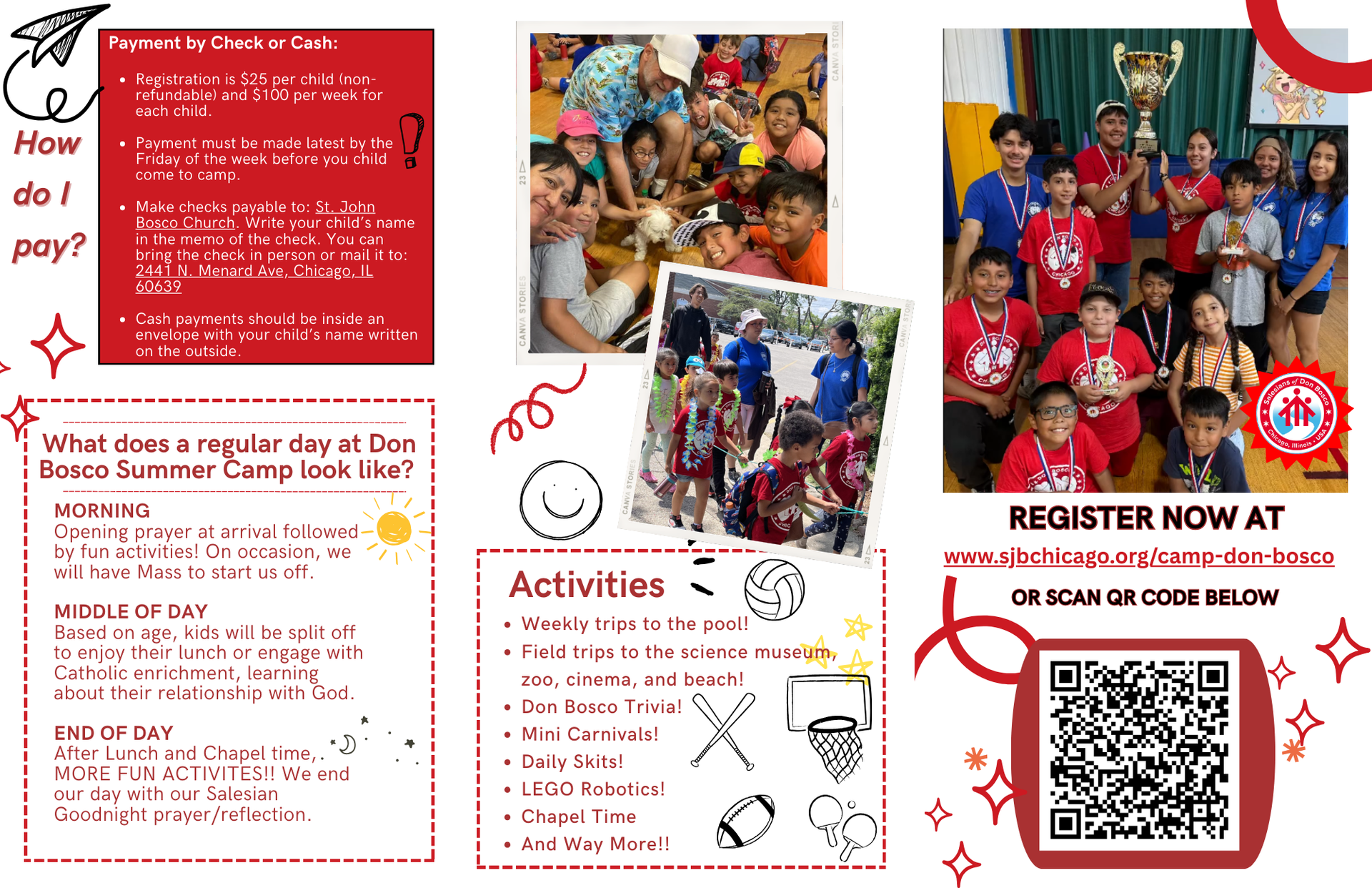 Haga clic para registrarse en el campamento!