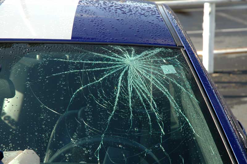 Car's broken glass — Springfield, TN — The Law Office of Joe R. “Jay” Johnson, II