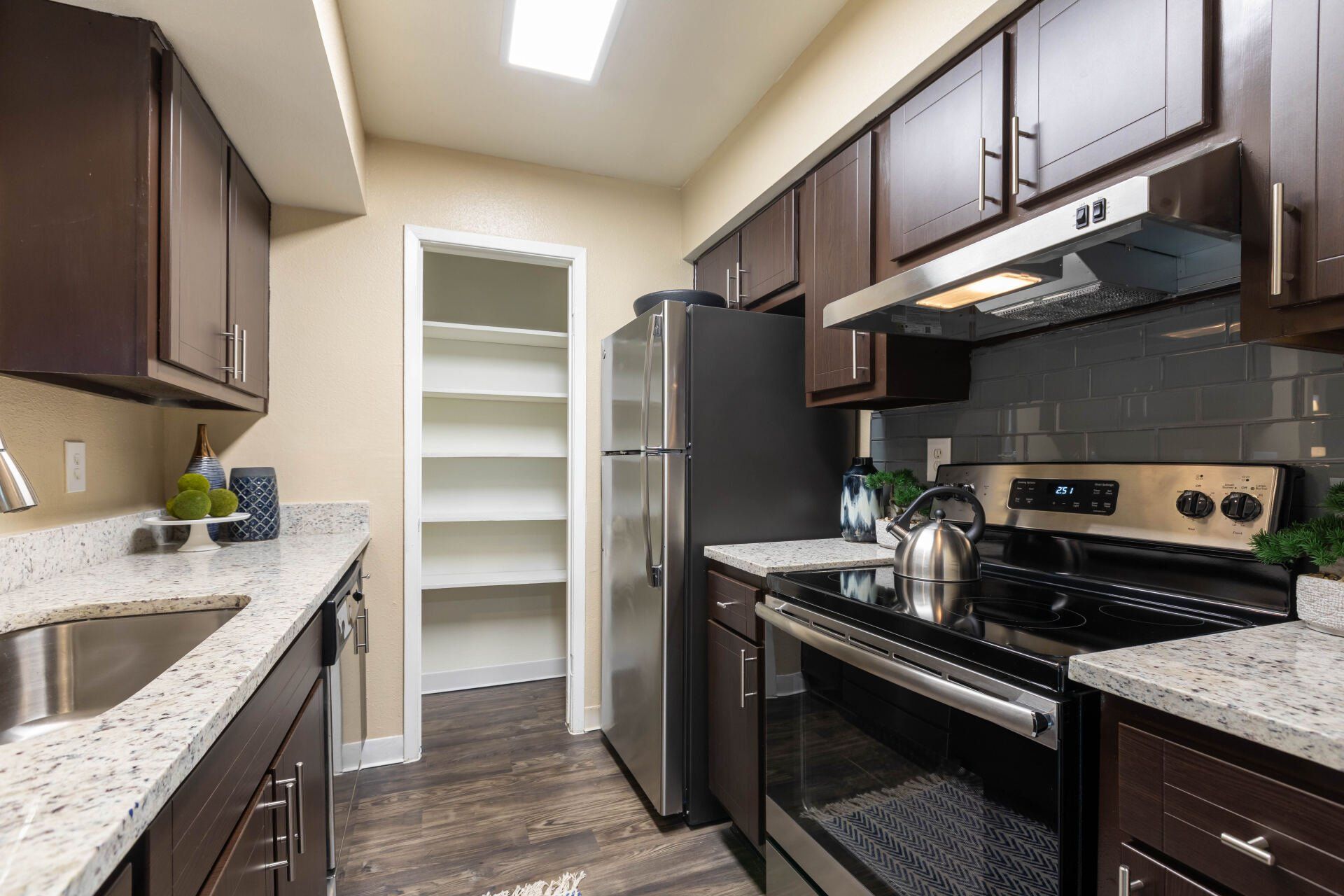 Kitchen view with cabinets | Finley West