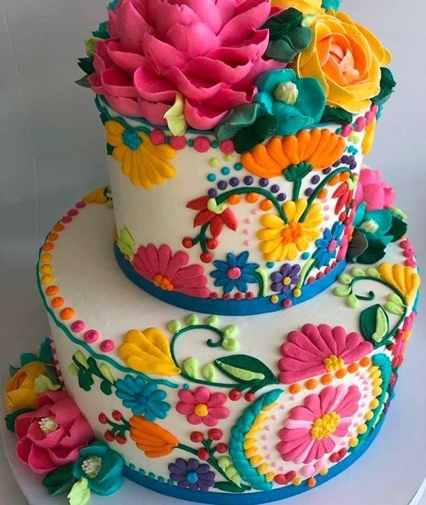 MoMa Cakes - Beautiful Mexican themed quinceañera cake!... | Facebook