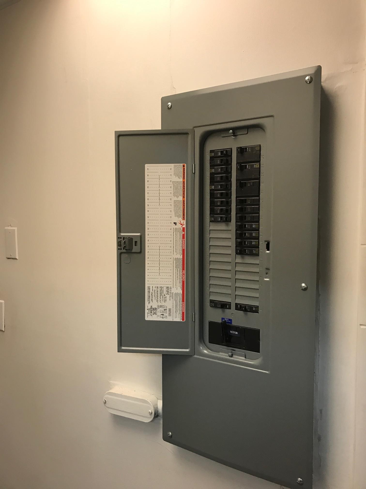 Open Electric Panel — Virginia Beach, VA — Paul Walker Electric