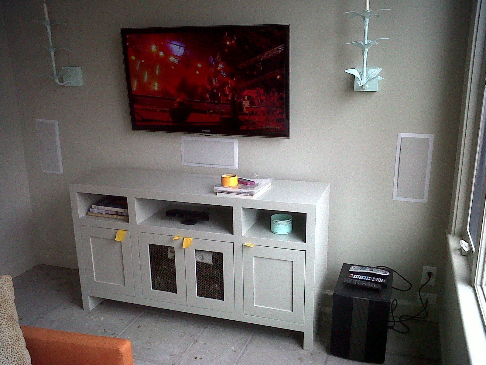 Installed TV On Wall — Virginia Beach, VA — Paul Walker Electric