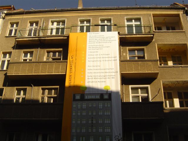 Immobilien in Berlin Friedrichshain – Vorher Bild