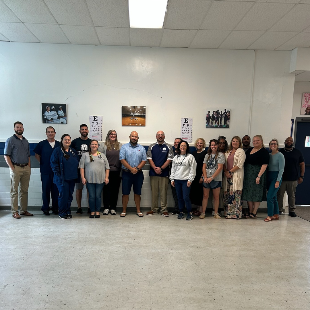 picture of 100 completed sports physicals at William Campbell Combined School