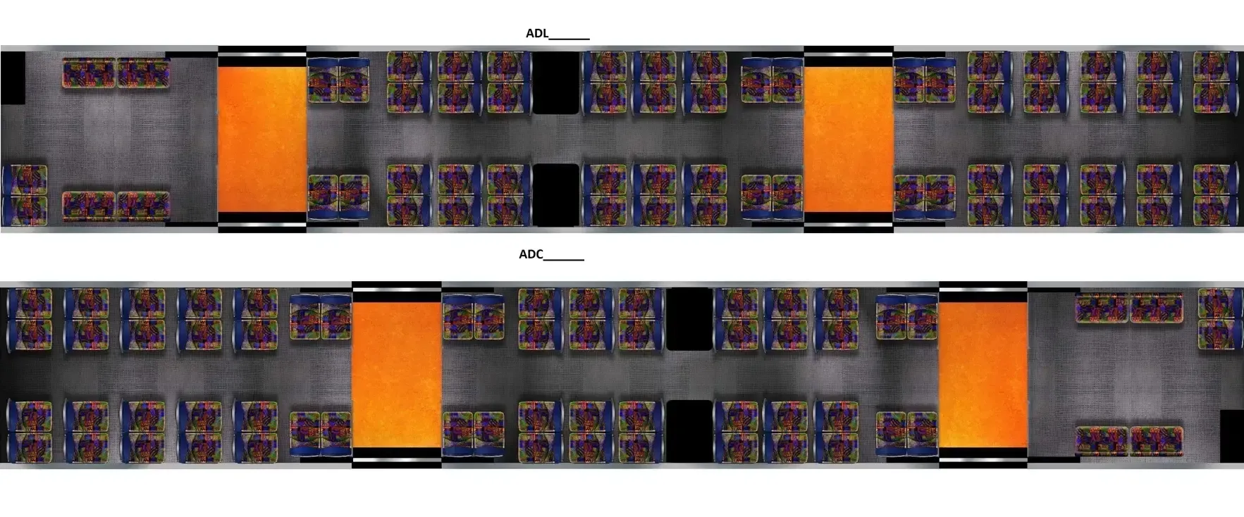 Mainland Rail S Carriages - Interior Image