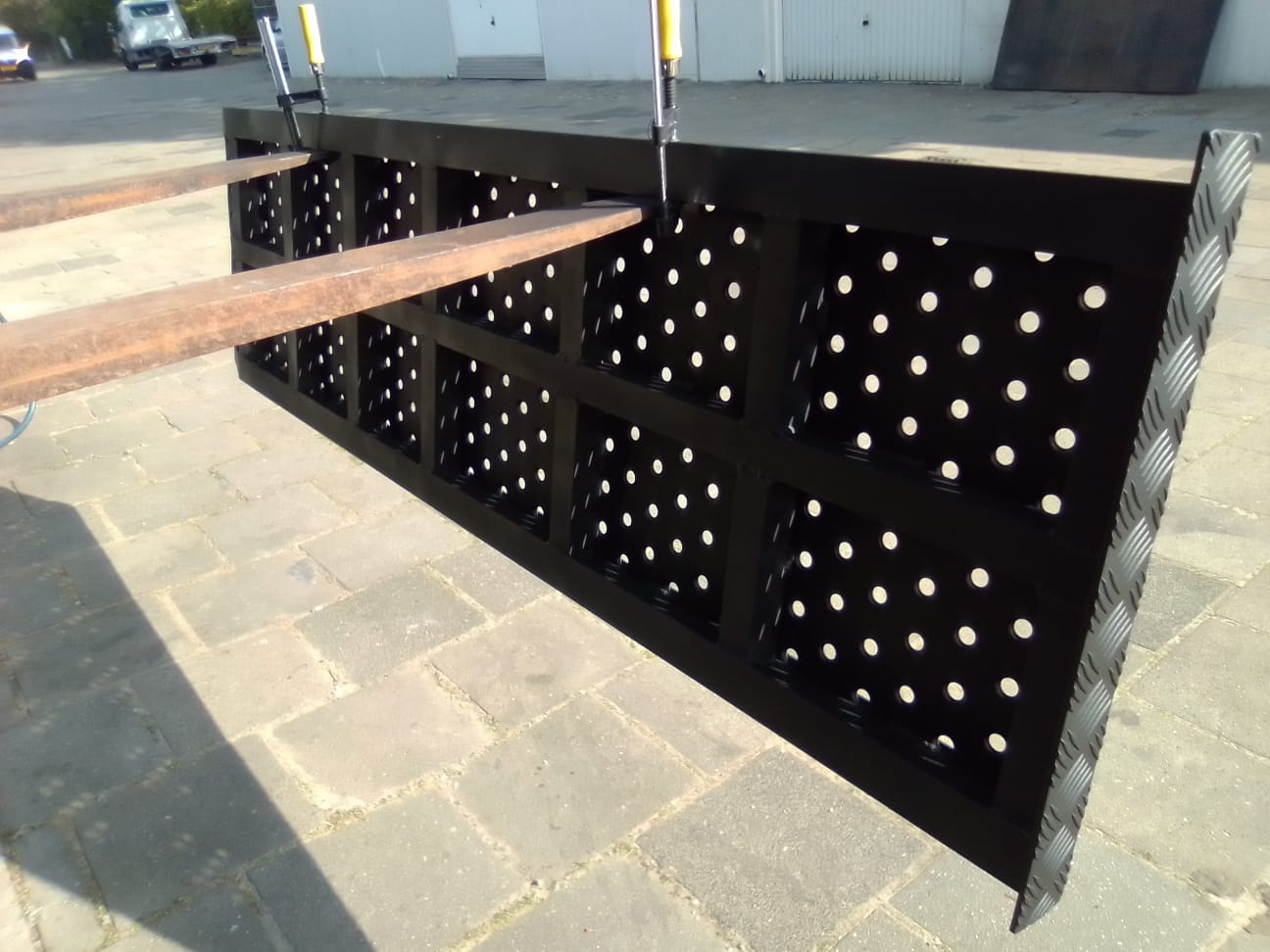 Alaminium oprijplaat 