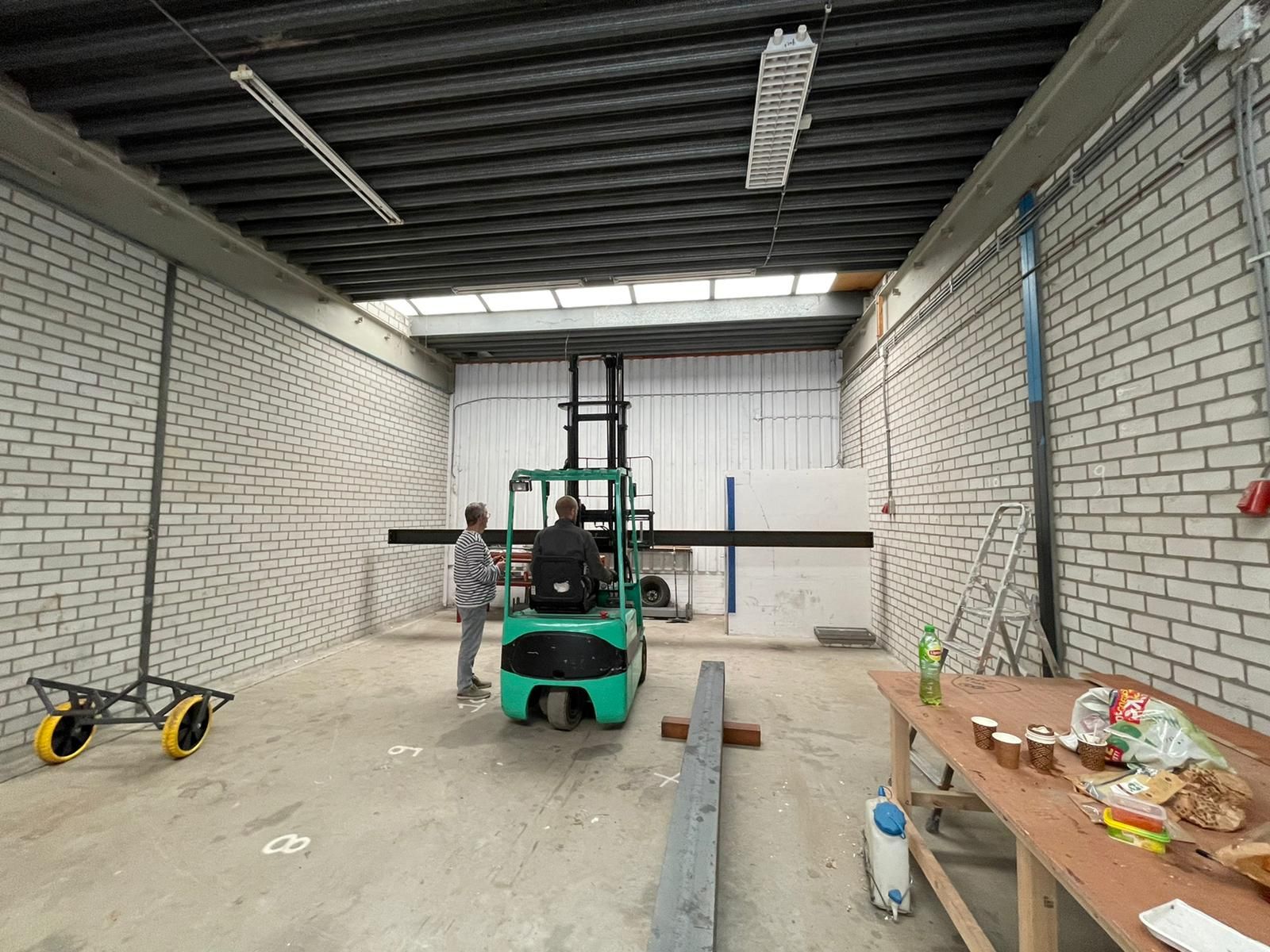 Entresol van staal 