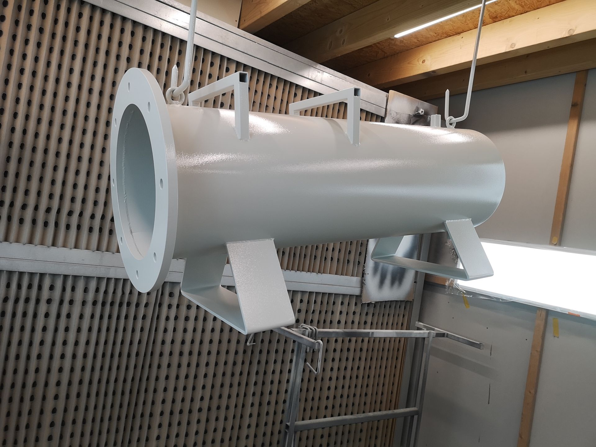 Spuitcabine metaal coaten met nano coating