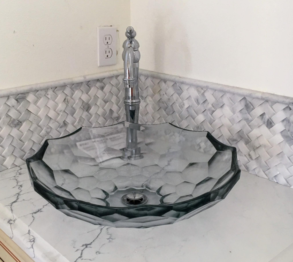 Glass Sink — Mount Vernon, WA — Absolute Plumbing