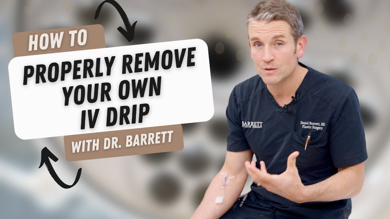 Sunrise Hospital. How to remove an IV.