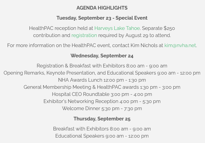 Nevada Hospital Association_2025 annual conference_pic 2