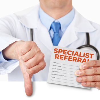Another case of Nevada Orthopedic refusing to approval a referral