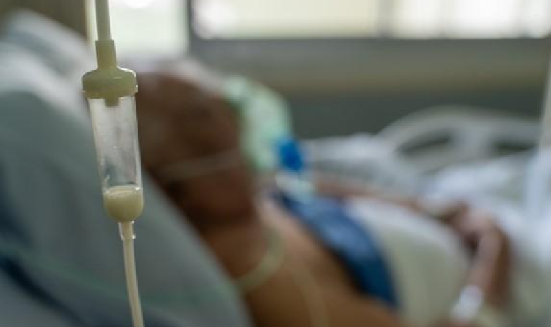 Patient-22, stock photo of a man in the hospital