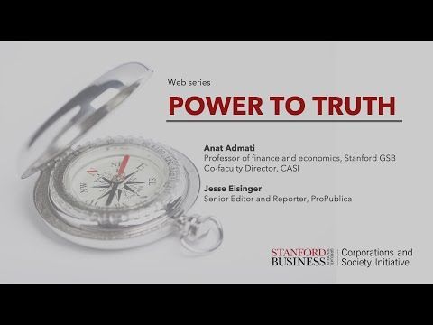 Power to Truth: Journalism, Corporate Culture and the Fight for Truth Power to Truth: Journalism, Corporate Culture and the Fight for Truth