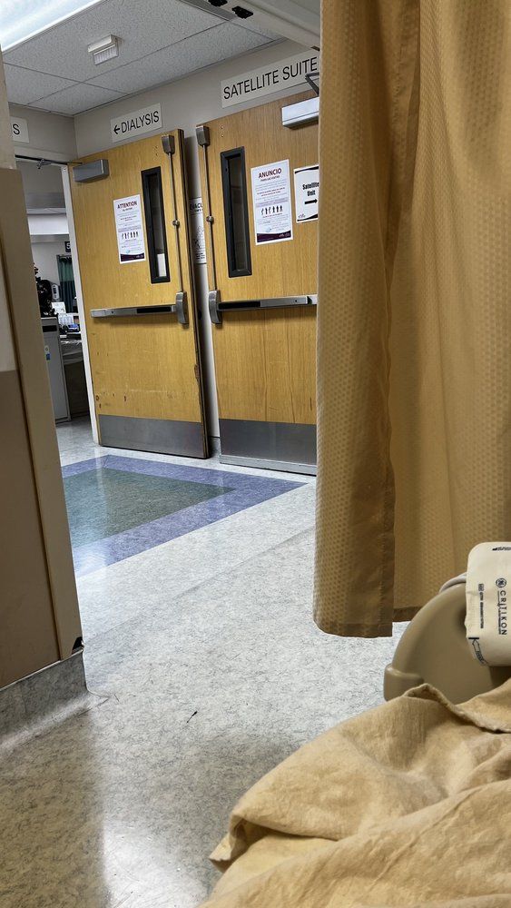 Sunrise Hospital in Las Vegas_patient room in 2022_no privacy