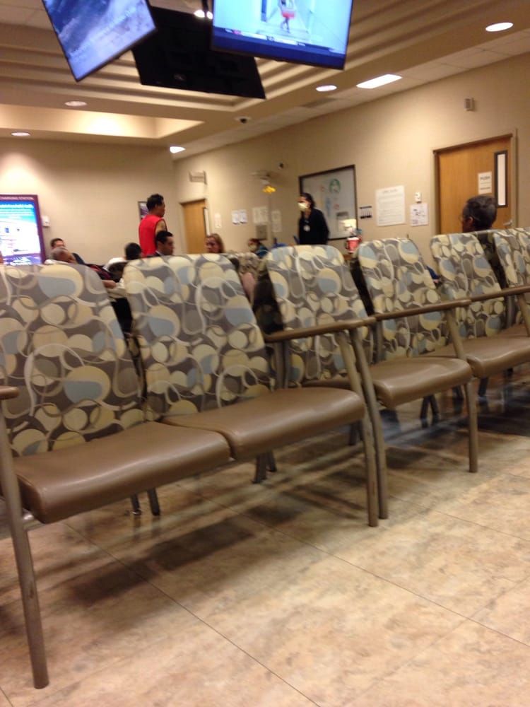 Sunrise Hospital in Las Vegas, emergency room waiting area