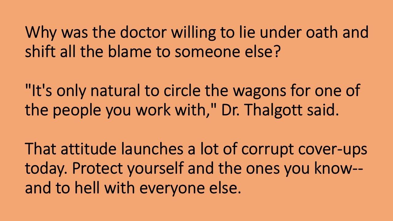 Sunrise Hospital_doctor lied under oath