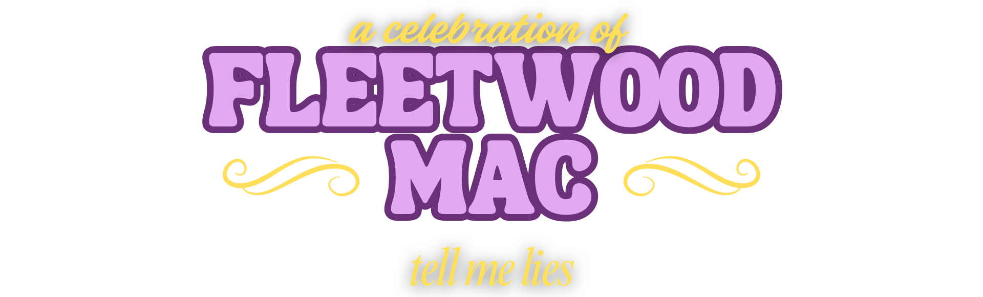 Tell Me Lies logo: Black text with the words 