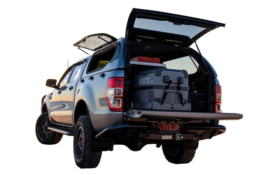 The Back Of A Truck With The Trunk Open And A Box In It — TJM Dubbo In Dubbo, NSW