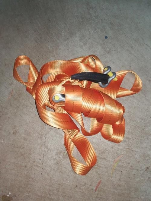 A Bunch Of Orange Ribbons Are Laying On The Floor — TJM Dubbo In Dubbo, NSW