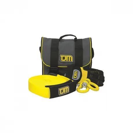 A Yellow Tow Strap With A Black Bag That Says TJM On It — TJM Dubbo In Dubbo, NSW