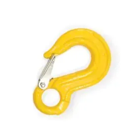 A Yellow Hook With a Stainless Steel Hook on a White Background — TJM Dubbo In Dubbo, NSW