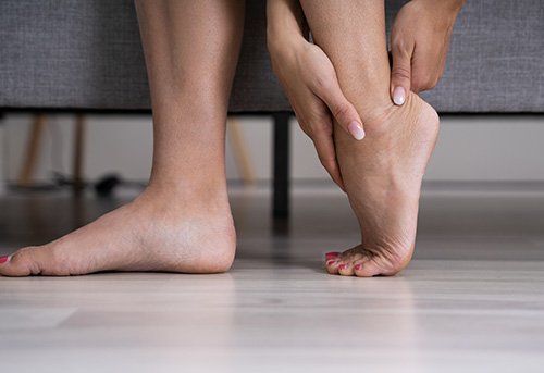 Foot Experiencing Tarsal Tunnel Syndrome — Pensacola, FL — Pensacola Podiatry P.A.