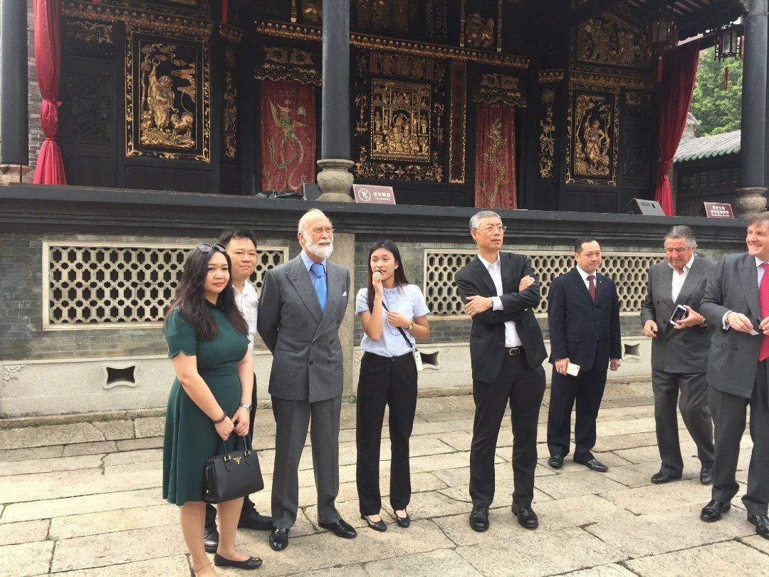 2018 Foshan Shunde Visit with HRH Prince Michael of Kent 32