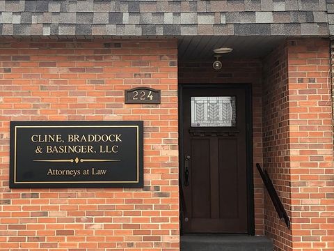 The Entrance to Cline, Braddock & Basinger, a Law Firm Serving Families in Columbia, MO.