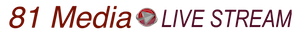 A logo for 81 media live stream is shown