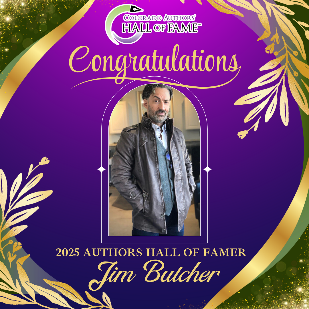 A poster that says congratulations Jim Butcher