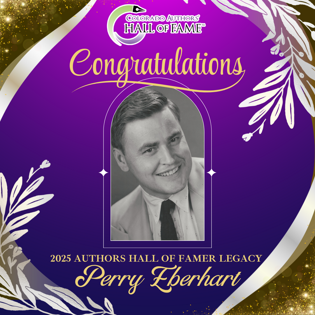 A poster that says congratulations Perry Eberhart