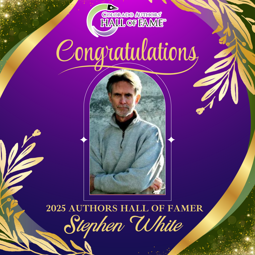 A poster that says congratulations Stephen White