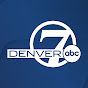 The denver 7 abc logo is on a blue background.