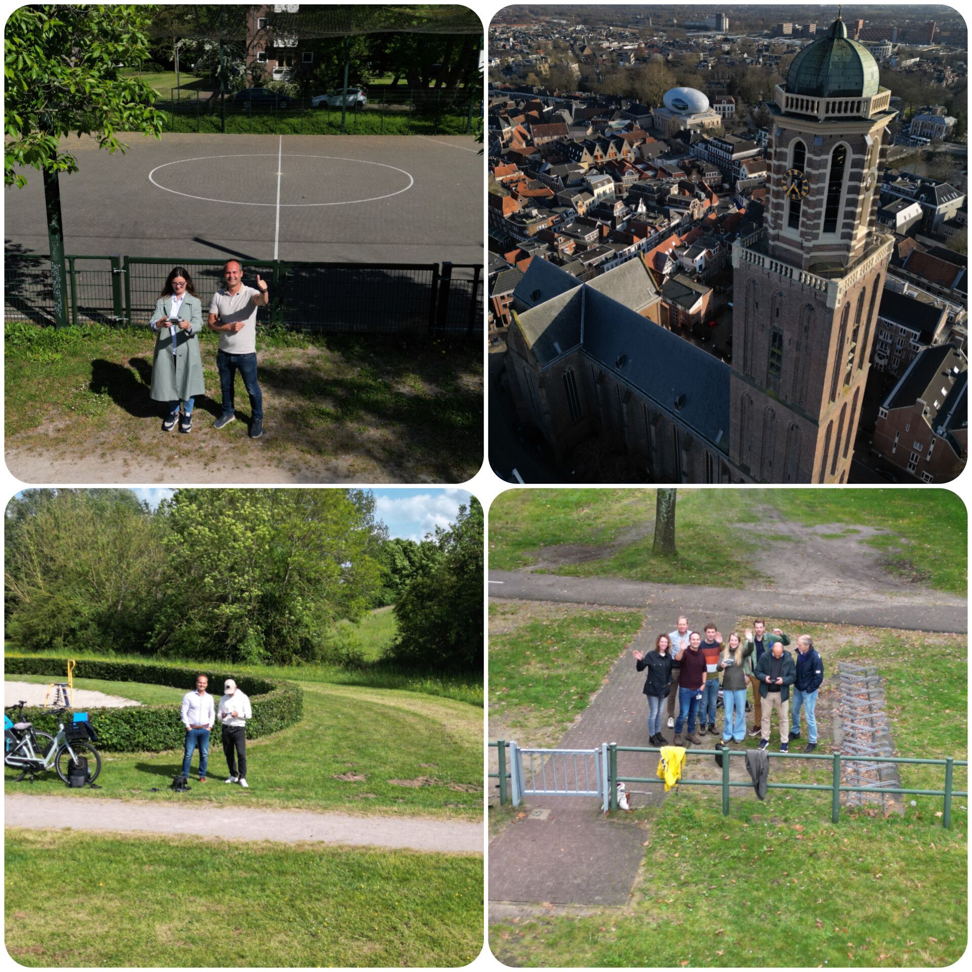 Bedrijfsuitje Drone verhuur Zwolle. teambuilding drones